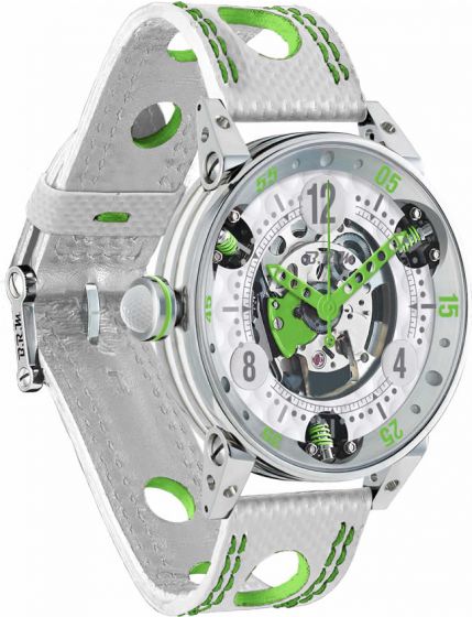 Replica BRM GOLF WHITE SKELETON DIAL GREEN GF6-44-SA-SQ-AVP watch